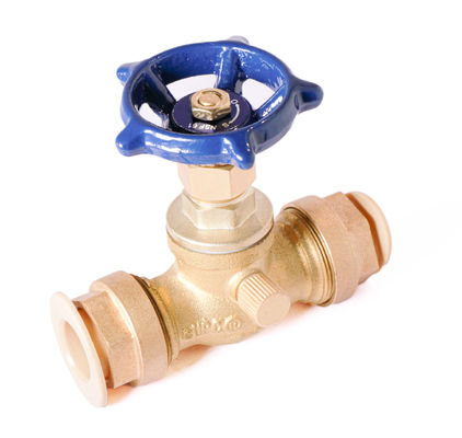 Corps de coulée de soupape de porte en laiton fil de femme soupape de porte d'eau connecte puissance manuelle