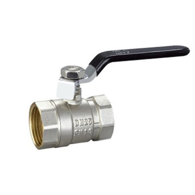 Métal industriel NPT BSP laiton fil d'eau soupape à bille féminine ANSI standard féminine filetée