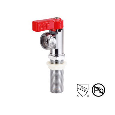 Fabricant de glace Bibb de tuyau en laiton chromé fileté avec revêtement en chrome dur
