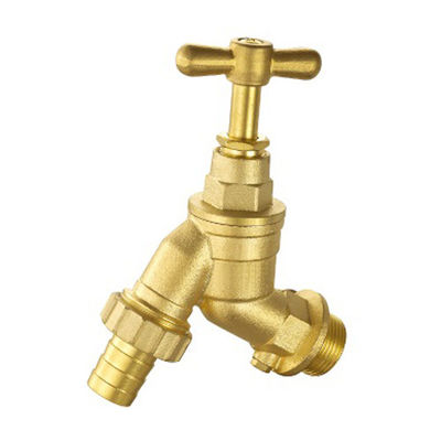 Caps hexagonaux pour les supports d'eau en laiton à bille bibcock PN16 ANSI Standard