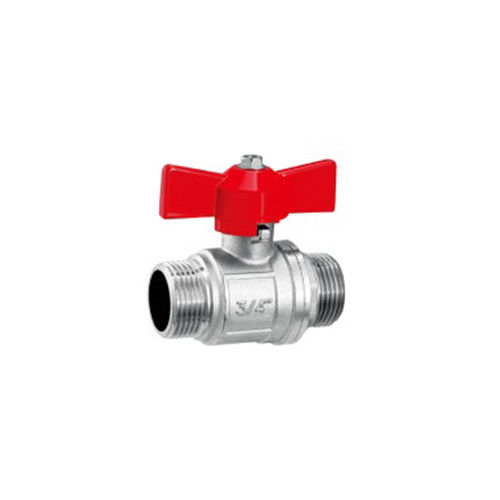 LT-1045FM soupape à bille filetée en laiton soupape à bille en laiton forgé avec siège Ptfe vierge et tige anti-explosion