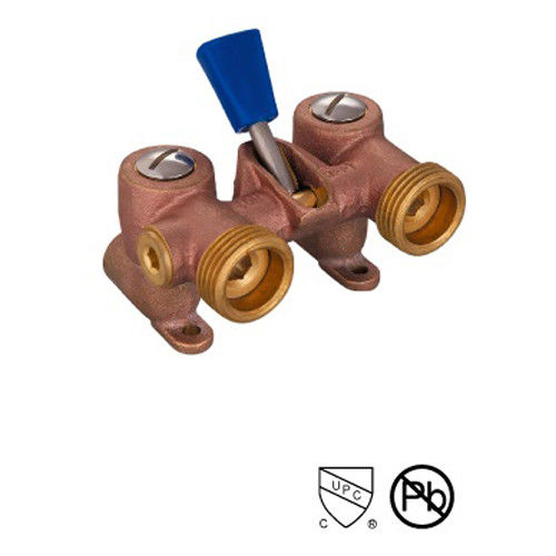 1/2&quot; machine à laver soupape de freinage en laiton trois bases de production de soupape professionnelle 3/4-11,5NH